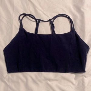 Athleta sports bra - navy blue (size S)